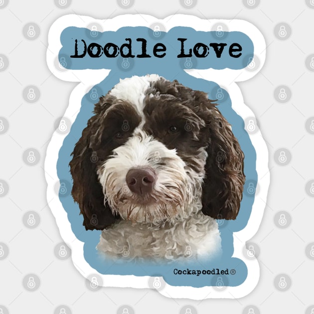 Doodle Dog Love Sticker by WoofnDoodle 